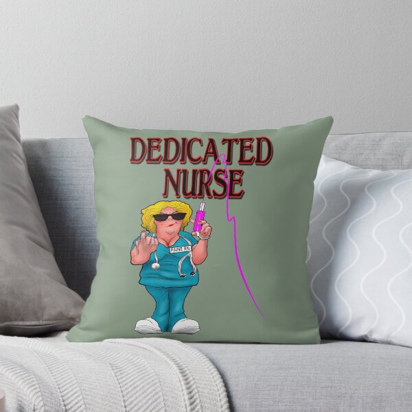 Item preview, Dedicated Nurse, Nurse Giving a Shot, this nurse needs a shot designed and sold by ronnieyoung.