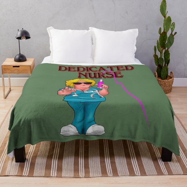 Item preview, Dedicated Nurse, Nurse Giving a Shot, this nurse needs a shot designed and sold by ronnieyoung.