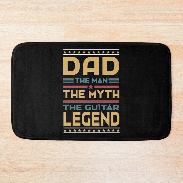 Item preview, Dad The Man The Myth The Guitar Legend designed and sold by Aminepop.