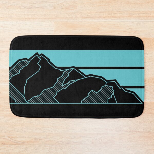Item preview, simple mountain line-art for adventure lovers climbing fans designed and sold by Half Mess.