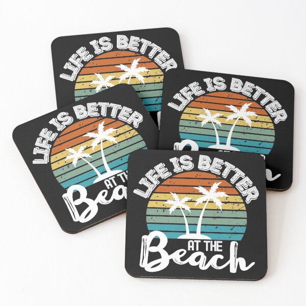 Item preview, Life Is Better At The Beach designed and sold by StudioAquaLumos.
