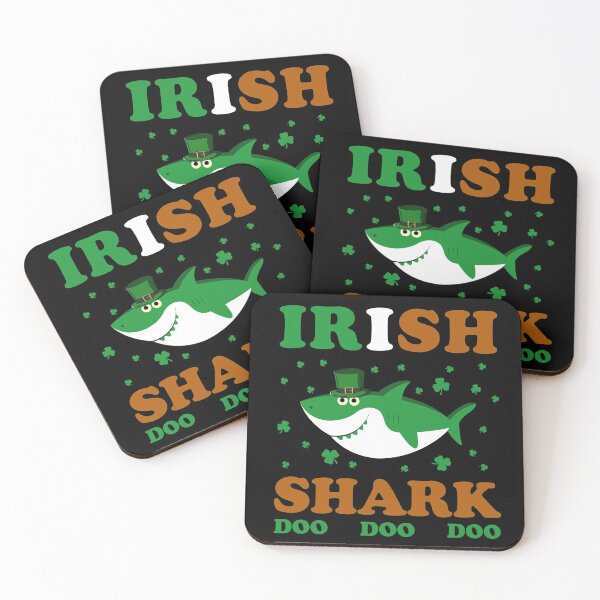 Item preview, Irish shark doo doo doo designed and sold by Realme9876.