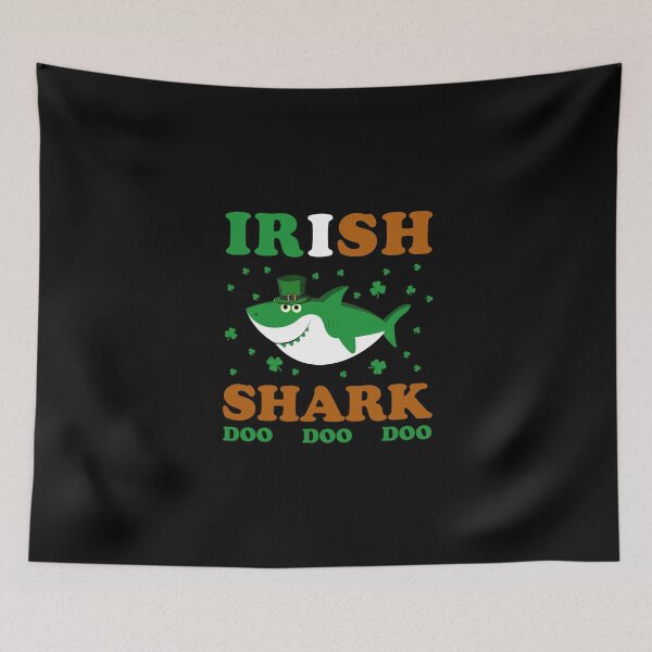 Item preview, Irish shark doo doo doo designed and sold by Realme9876.