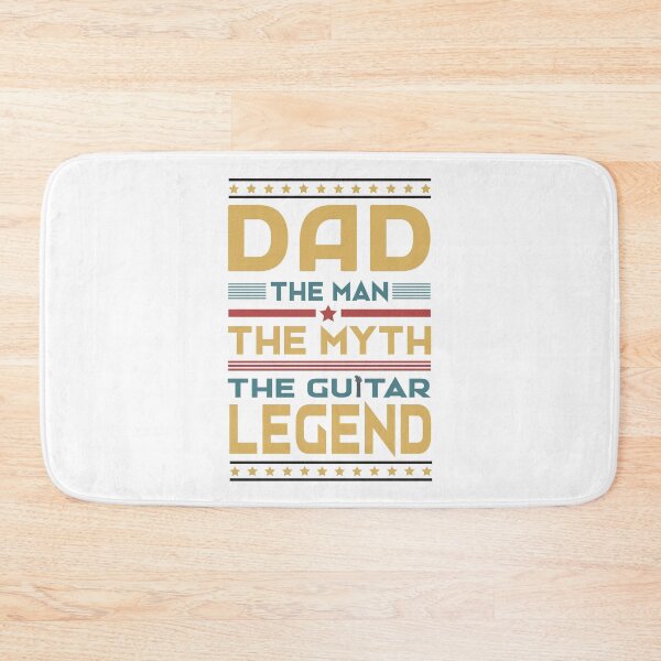 Item preview, Dad The Man The Myth The Guitar Legend designed and sold by Aminepop.