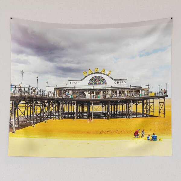 Item preview, Cleethorpes Pier On Golden Sands designed and sold by Paul Thompson Photography.