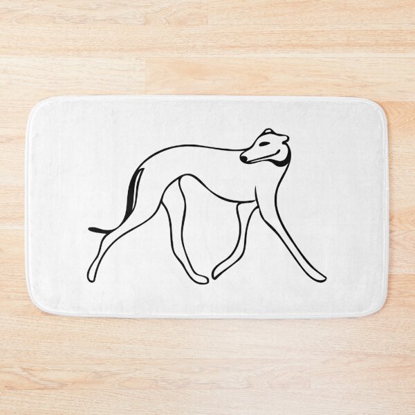 Item preview, Minimalist greyhound  designed and sold by Edekad.