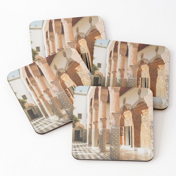 Item preview, earth tones moroccan architecture in Marrakech Medina designed and sold by Morocco Marrakech Photo Prints.