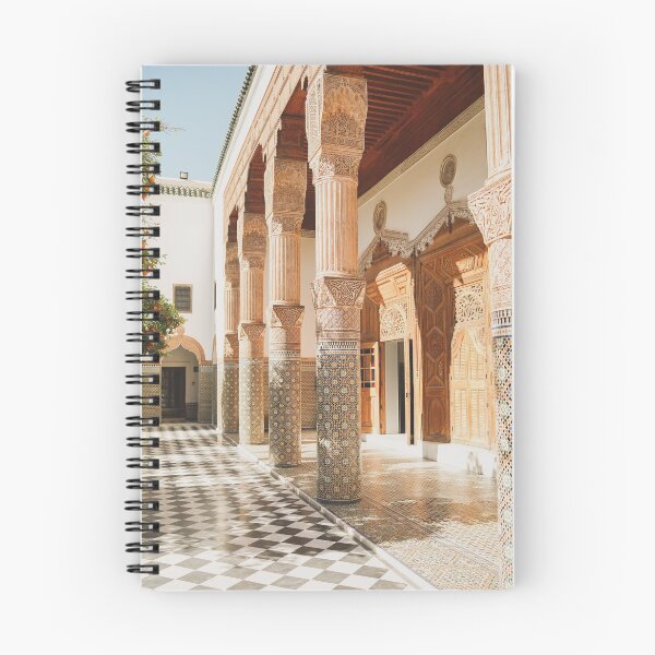 Item preview, earth tones moroccan architecture in Marrakech Medina designed and sold by Morocco Marrakech Photo Prints.