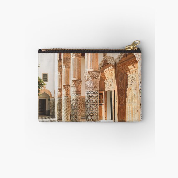 Item preview, earth tones moroccan architecture in Marrakech Medina designed and sold by Morocco Marrakech Photo Prints.