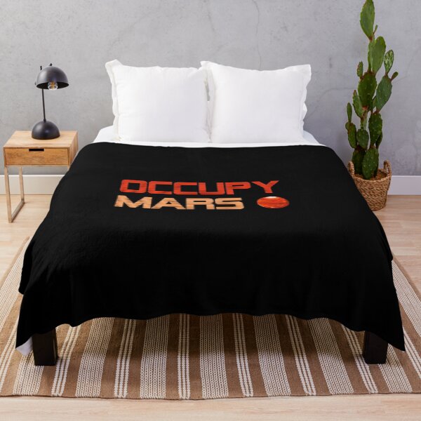 Item preview, Occupy Mars Retro Worn Out designed and sold by Realme9876.