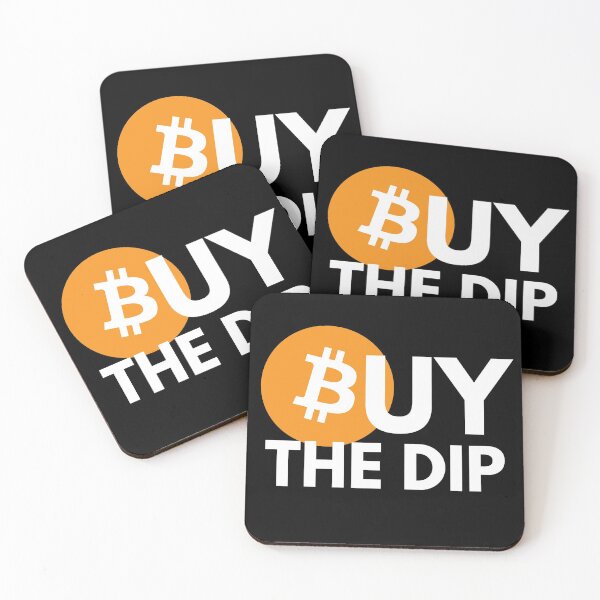 Item preview, Buy the Dip - Bitcoin - Cryto Clothes designed and sold by Jamiecsmith1986.