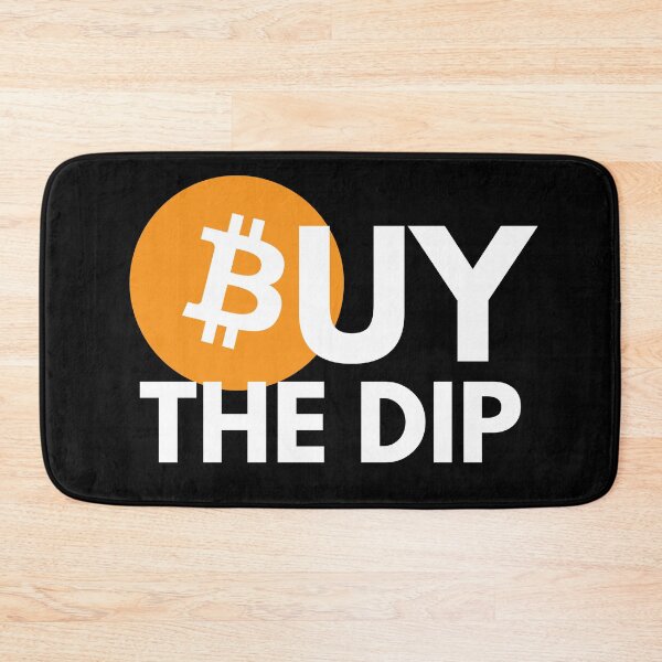 Item preview, Buy the Dip - Bitcoin - Cryto Clothes designed and sold by Jamiecsmith1986.