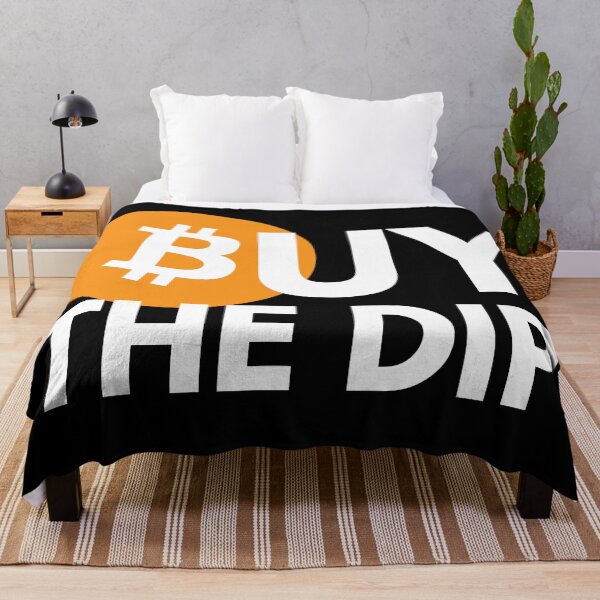 Item preview, Buy the Dip - Bitcoin - Cryto Clothes designed and sold by Jamiecsmith1986.