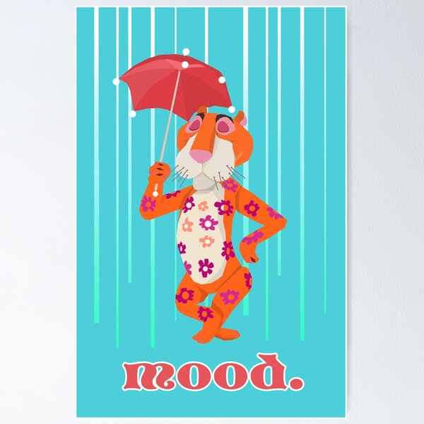 Item preview, Mood. Small World Tiger designed and sold by RadicalRad.