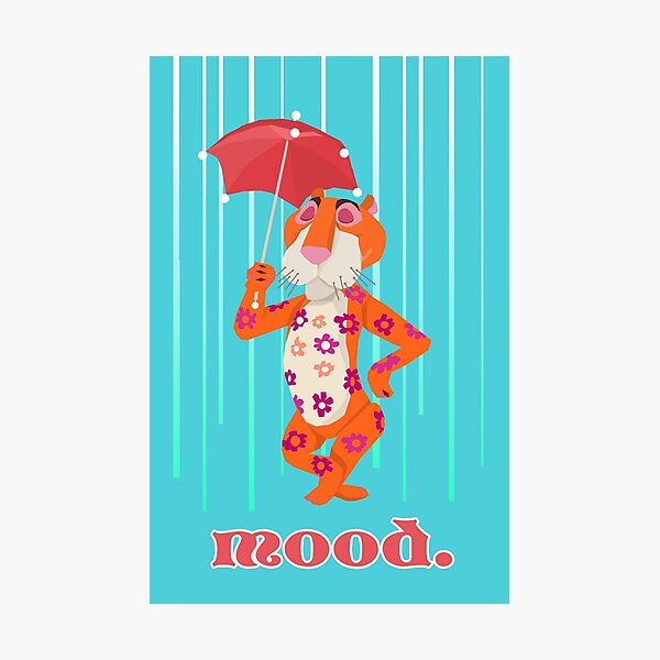 Item preview, Mood. Small World Tiger designed and sold by RadicalRad.