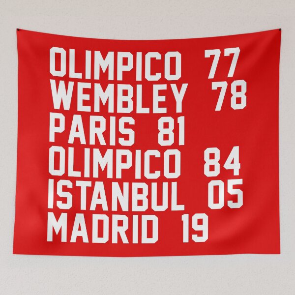 Item preview, 6 Times Champions League Champions - LFC designed and sold by Stalking Kopites.