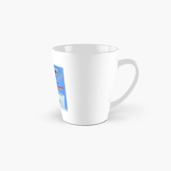 Tortoise Skiing on a Mountain Tall Mug