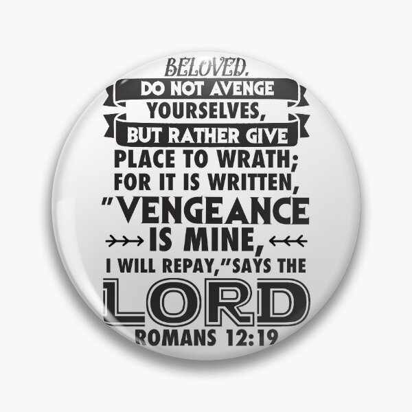 Item preview, Romans 12:19 designed and sold by plushism.