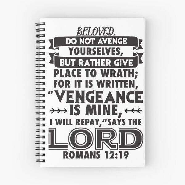 Item preview, Romans 12:19 designed and sold by plushism.