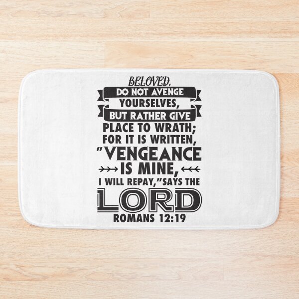 Item preview, Romans 12:19 designed and sold by plushism.