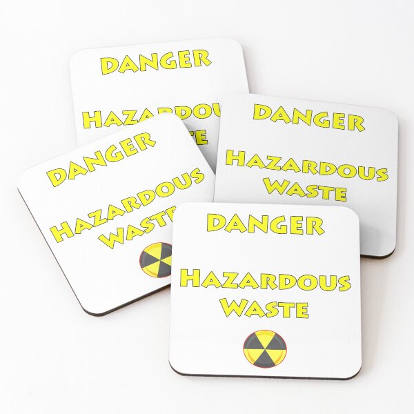 Item preview, Danger - Hazardous Waste  designed and sold by janraydesigns.