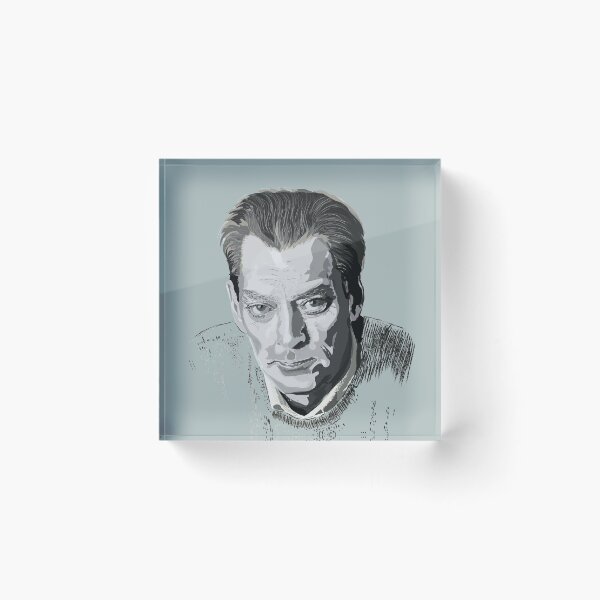 Item preview, Portrait of Paul Auster designed and sold by Emi Yañez.