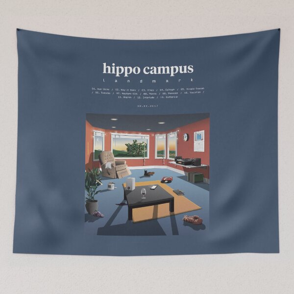 Item preview, Hippo Campus - Landmark (2017) Music Album Cover Poster designed and sold by TamDigitalPrint.