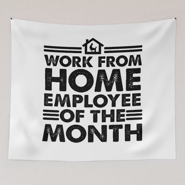 Item preview, Work From Home Employee Of The Month  designed and sold by Majesticoo.