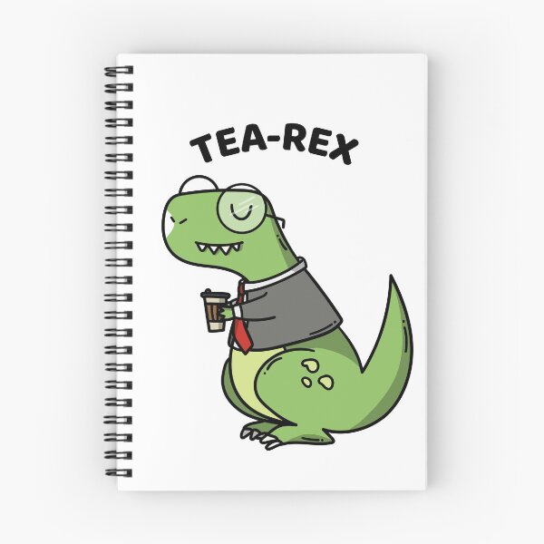 Item preview, Tea-rex pun designed and sold by  Any Mood Designs.