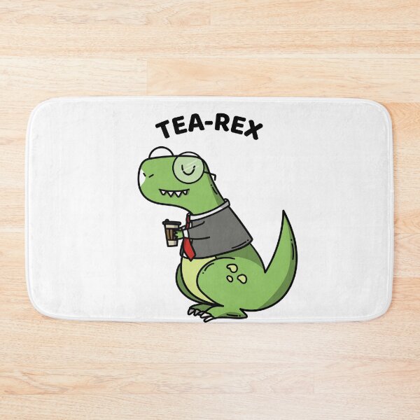 Item preview, Tea-rex pun designed and sold by  Any Mood Designs.