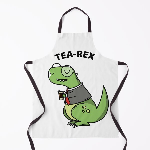 Item preview, Tea-rex pun designed and sold by Any Mood Designs.