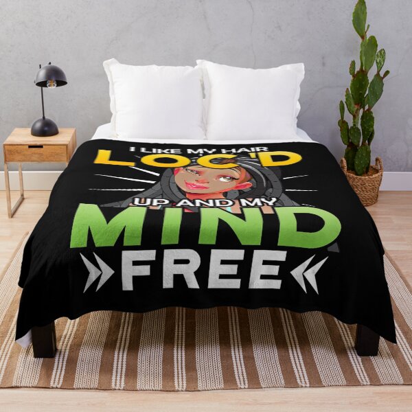 Item preview, I Like Hair Loc'd Up And Mind Free Funny Black Woman designed and sold by wernericrj97.