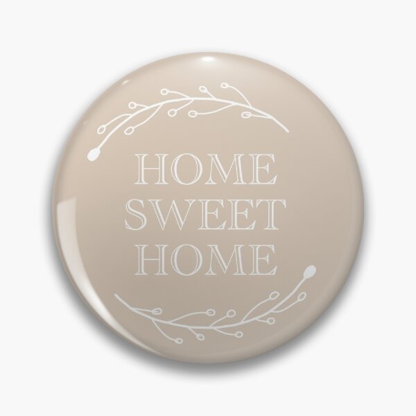 Item preview, Home sweet home Beige nude design designed and sold by ZRGraphics.