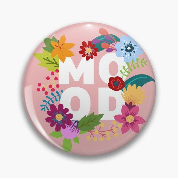 Item preview, Mood Floral Layers Pattern designed and sold by VBeesTees.