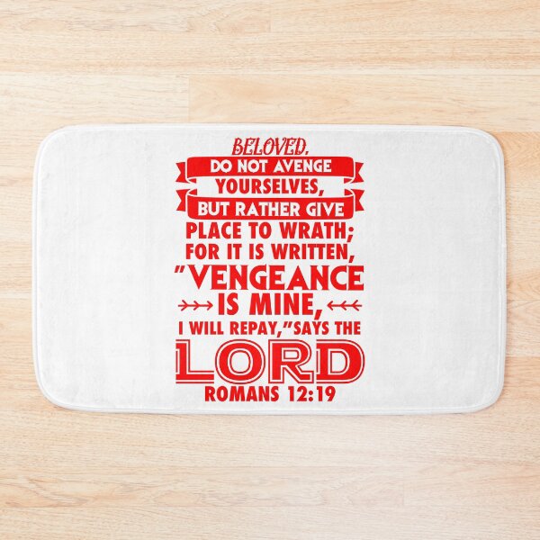 Item preview, Romans 12:19 designed and sold by plushism.