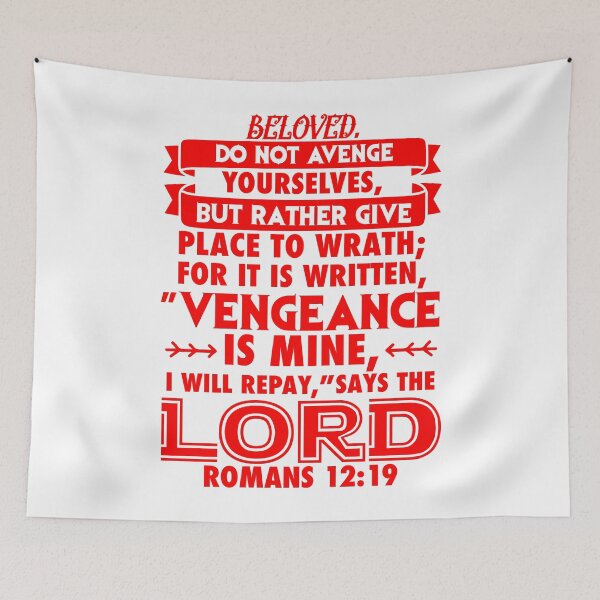 Item preview, Romans 12:19 designed and sold by plushism.