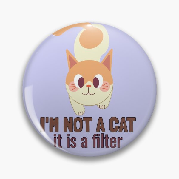 Item preview, I'm not a cat, it's a filter. designed and sold by EducateUplift.