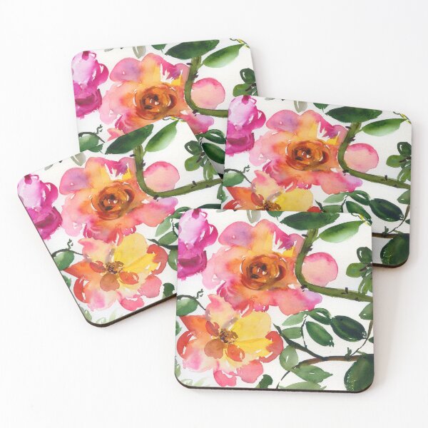 Item preview, colorful roses N.o 1 (abstract) designed and sold by kosarandrea.