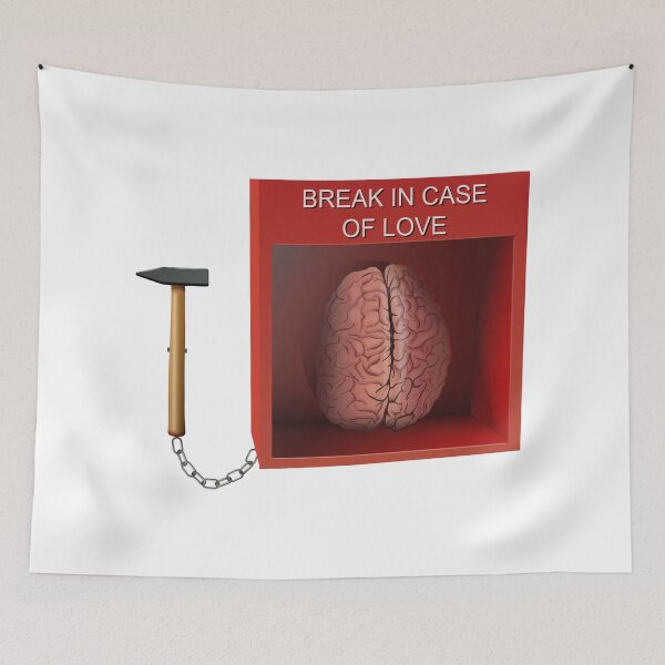 Item preview, Copy of Break in case of love, emergency box art designed and sold by AznavourByKarin.