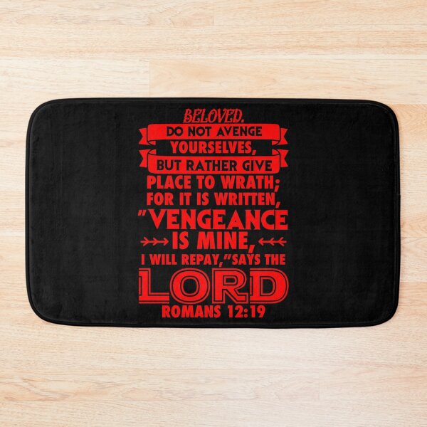 Item preview, Romans 12:19 Vengeance is Mine designed and sold by plushism.
