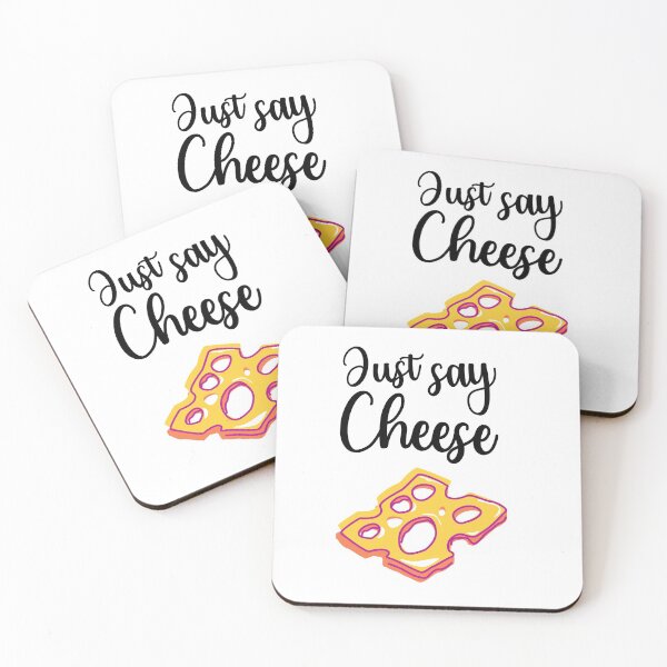 Item preview, Just Say Cheese designed and sold by PinkPandaPress.