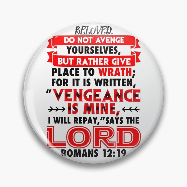 Item preview, Romans 12:19 designed and sold by plushism.