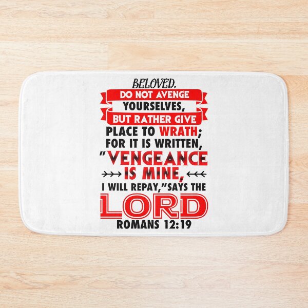 Item preview, Romans 12:19 designed and sold by plushism.