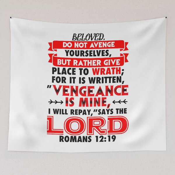 Item preview, Romans 12:19 designed and sold by plushism.