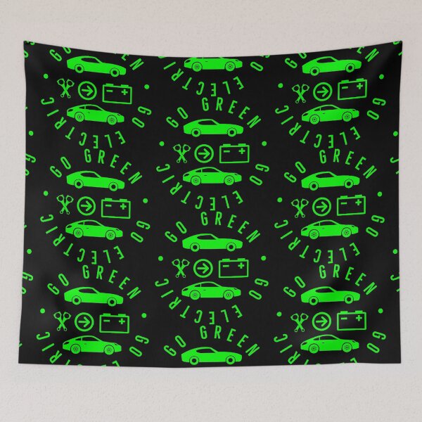 Item preview, Go Green, Go Electric  designed and sold by Artomobiles.