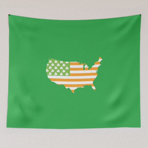 Item preview, American Flag on Saint Patrick's Day designed and sold by Luxury-Outfits.