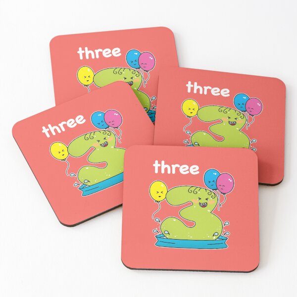 Item preview, NUMBER 3 BIRTHDAY designed and sold by MazOne2One.