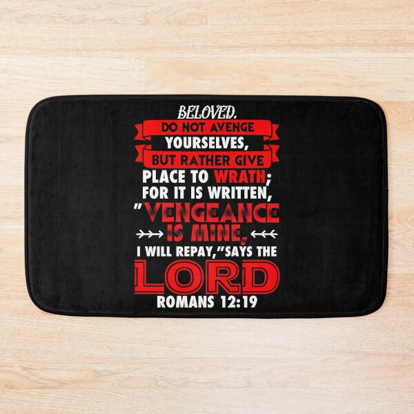 Item preview, Romans 12:19 designed and sold by plushism.