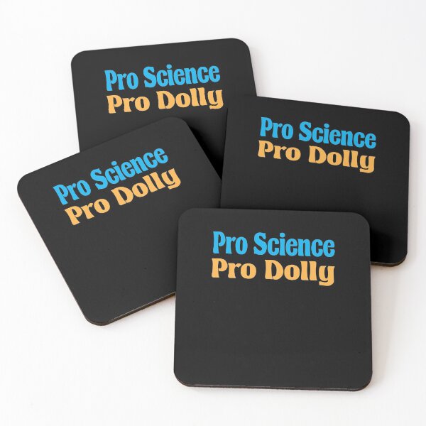 Item preview, pro science pro dolly blue yellow  designed and sold by LAST WEEK'S STOLEN AESTHETICS.