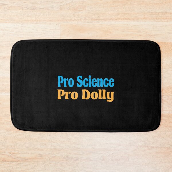 Item preview, pro science pro dolly blue yellow  designed and sold by LAST WEEK'S STOLEN AESTHETICS.